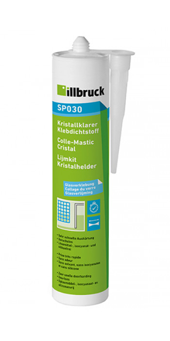 Illbruck SP030 Kristalheldere Lijmkit - Transparant - 310ml