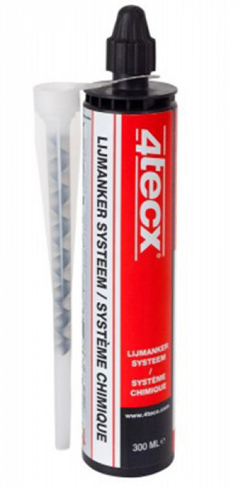 4TECX Chemisch Anker Styreenvrij Vinylester - 300ml
