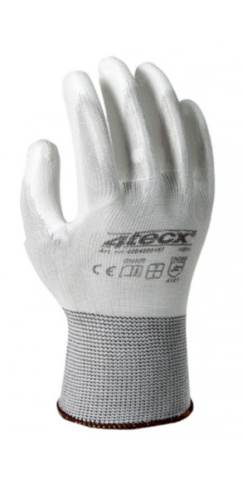 4TECX Handschoen PU - Wit (3 paar)