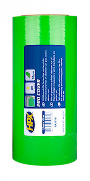 HPX Pro Cover Beschermingsfolie - Groen - GF2510 - 25cm x 100mtr