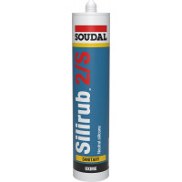 Soudal Silirub 2S - Sanitair - 300ml - (doos a 15 kokers)