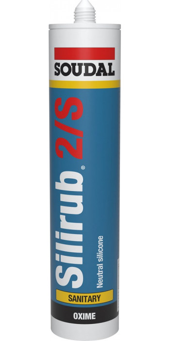 Soudal Silirub 2S - Sanitair - 300ml - (doos a 15 kokers)