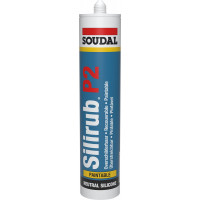 Soudal Silirub P2 Beglazingskit - 310ml - (doos a 15 kokers)