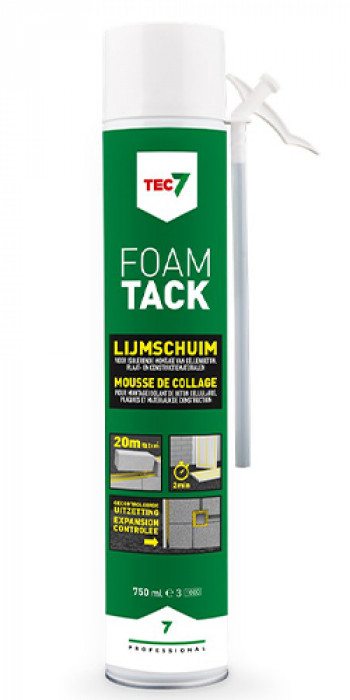 Tec7 Foamtack Lijmschuim - 750ml