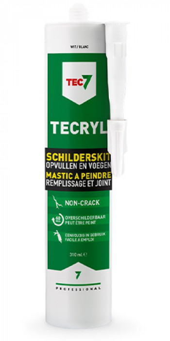 Tec7 Tecryl Professionele Schilderskit - Wit - 310ml