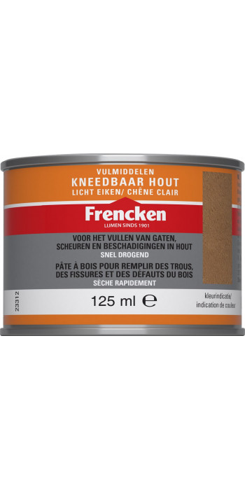 Frencken Kneedbaar Hout - Licht Eiken - 125ml