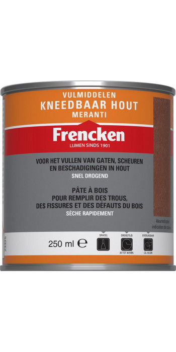 Frencken Kneedbaar Hout - Meranti - 250ml