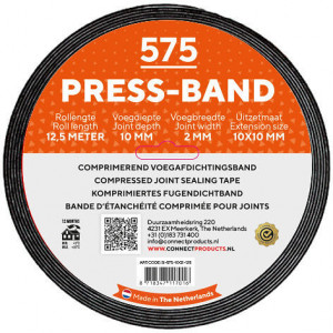 Seal-it 575 Press-Band - 20/4 (20x20) x 8mtr - Schuimstofband