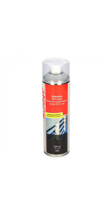 4TECX Zinkspray 97% Mat - 500ml