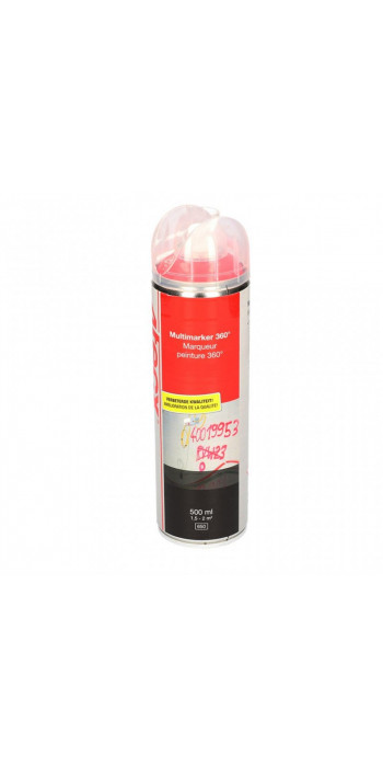 4TECX Multimarker Markeringsspray - Fluor Rood - 500ml