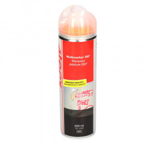 4TECX Multimarker Markeringsspray - Fluor Oranje - 500ml