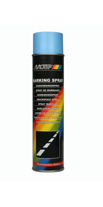 Motip Markeringsspray - Blauw - 600ml 