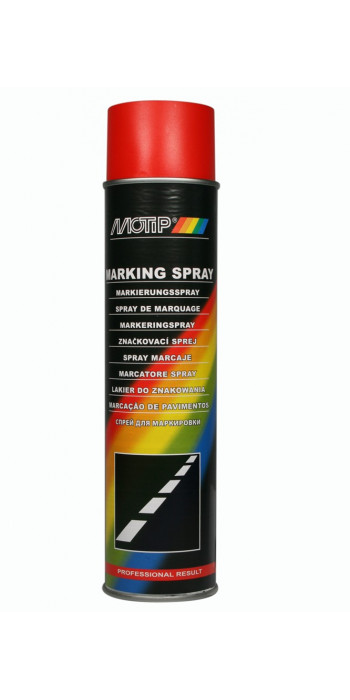 Motip Markeringsspray - Rood - 600ml 