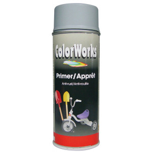 ColorWorks Primerspray Grondverf - Grijs - 400ml