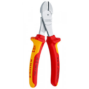 Knipex Kracht-Zijsnijtang comfort VDE - 180mm (7406180)