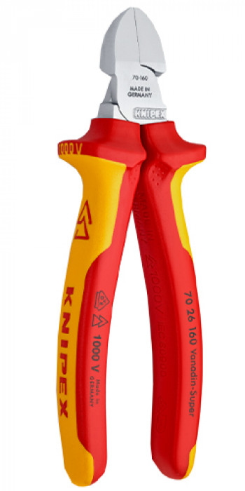 Knipex Zijsnijtang VDE -160mm (7026160)