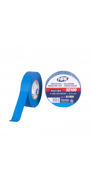 HPX Isolatietape 52100 Blauw - PVC VDE - 19mm x 20mtr