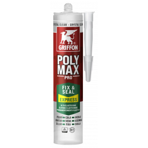 Griffon Polymax Fix & Seal Express Crystal Clear - 300gr