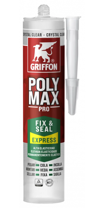 Griffon Polymax Fix & Seal Express Crystal Clear - 300gr