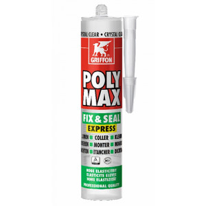 Griffon Polymax Fix&Seal Express Crystal Clear - 300gr