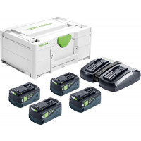 Festool Energie-set Sys 18V 4X5,2/TCL6DUO