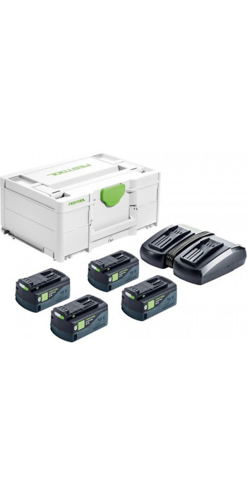 Festool Energie-set Sys 18V 4X5,2/TCL6DUO