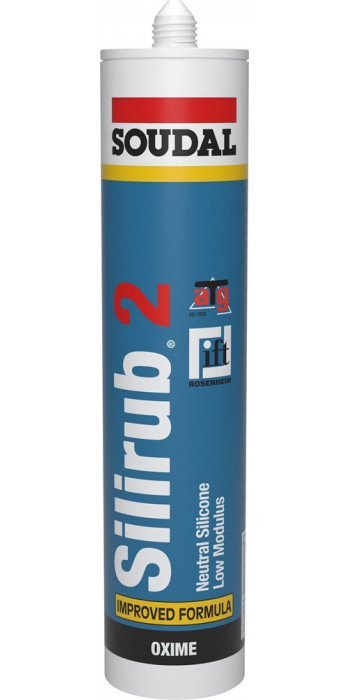 Soudal Silirub 2 - 300ml  - (doos a 15 kokers)