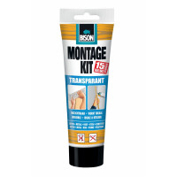 Bison Montagekit Tube 250gr - Transparant 