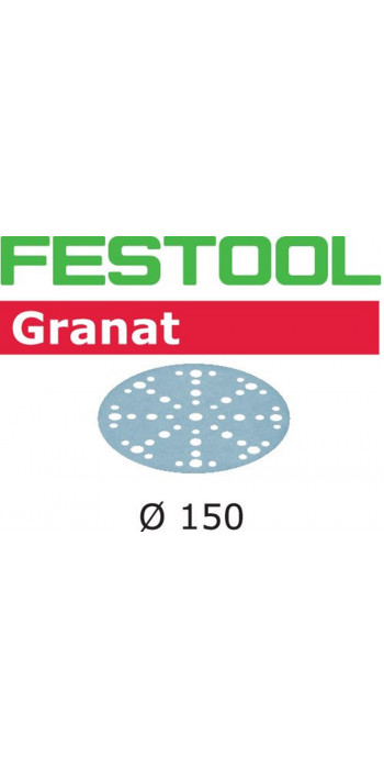 FESTOOL SCHUURPAPIER GRANAT STF D150/16 P80 GR/50