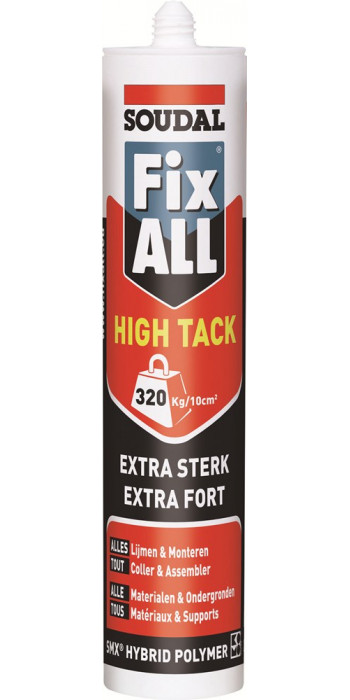 Soudal Fix ALL High Tack KOMO - 290ml - (doos a 12 kokers)