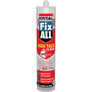Soudal Fix ALL High Tack Clear 290ml - (doos a 12 kokers)