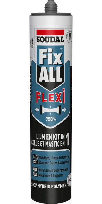 Soudal Fix ALL Flexi- 290ml - (doos a 12 kokers)