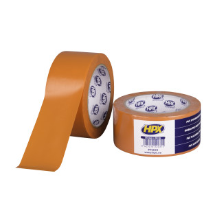 HPX PVC Beschermingstape - Oranje - 50mm x 33mtr