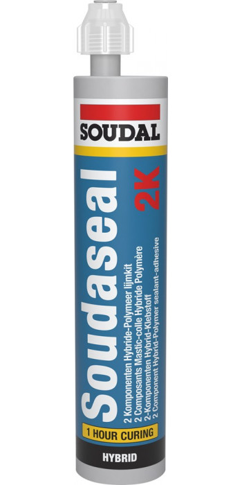 Soudal Soudaseal 2K - 250ml - Grijs - (doos a 6 kokers)