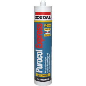 Soudal Purocol Express (D4) - 310ml - Beige - (doos a 12 kokers)