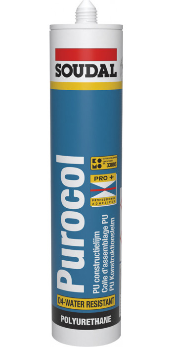 Soudal Purocol (D4) - 310ml - (doos a 12 kokers)