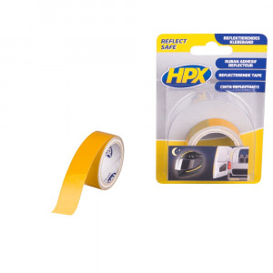 HPX Reflecterende Tape - Geel 19mm x 1,5mtr