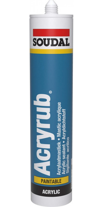 Soudal Acryrub - 310ml - (doos a 15 kokers)