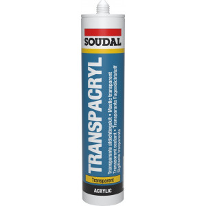 Soudal Transpacryl - 310ml - Transparant - (doos a 15 kokers)