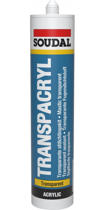 Soudal Transpacryl - 310ml - Transparant - (doos a 15 kokers)