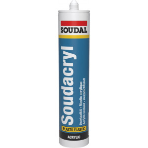 Soudal Soudacryl - 310ml - Wit - (doos a 15 kokers)
