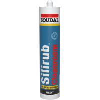 Soudal Silirub Cleanroom - 300ml - Wit - (doos a 15 kokers)