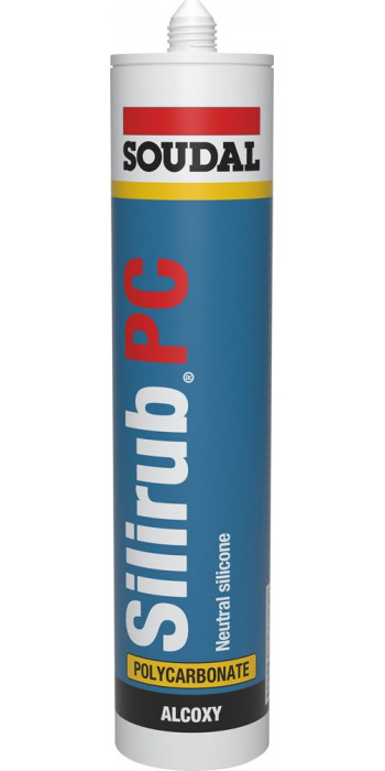 Soudal Silirub PC - 300ml - Transparant - (doos a 15 kokers)