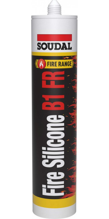 Soudal Fire Silicone B1 FR - 300ml - (doos a 15 kokers)