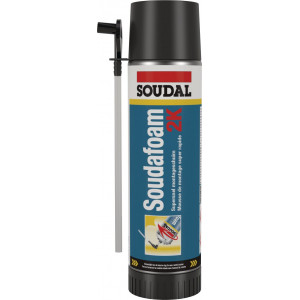Soudal Soudafoam 2K - 400ml - Champagne - (doos a 12 bussen)