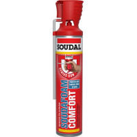 Soudal Soudafoam Comfort - 600ml - Champagne - (doos a 12 bussen)
