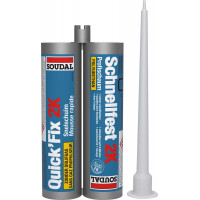 Soudal Quick-Fix - 2 x 110ml - Wit - (doos a 16 kokers)