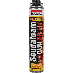 Soudal Soudafoam FR HY Gun - 750ml - Rood - (doos a 12 bussen)
