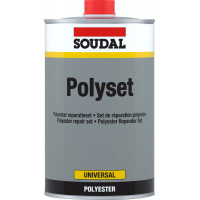 Soudal Polyset - 1kg - Geel - (doos a 6 blikken)