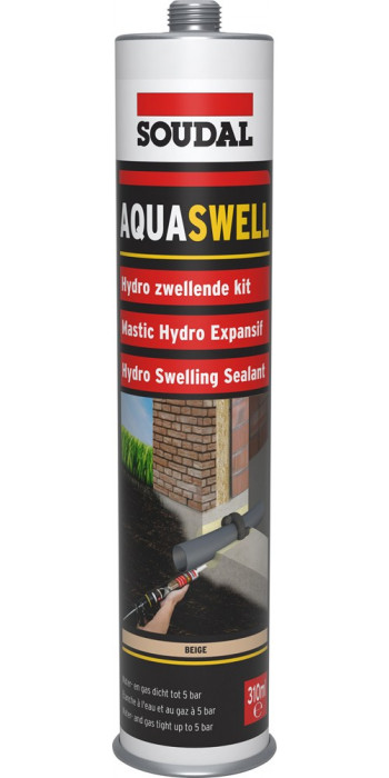 Soudal Aquaswell - 310ml - Beige - (doos a 12 kokers)
